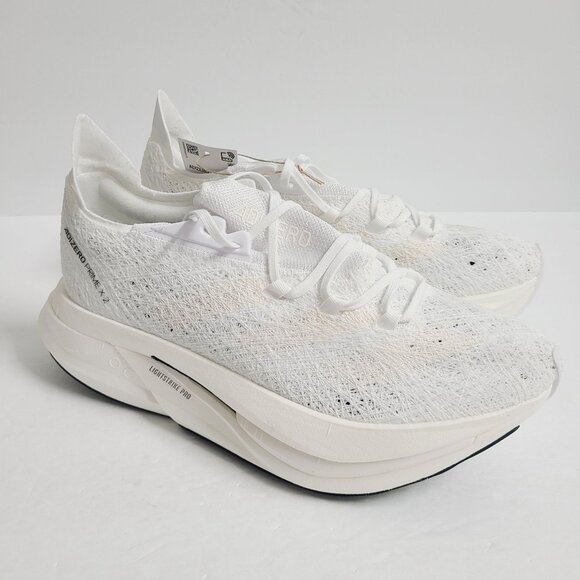 NEW Adidas Adizero Prime X 2.0 Strung Running Shoes ID3615 Size 8 White #1 main image 4